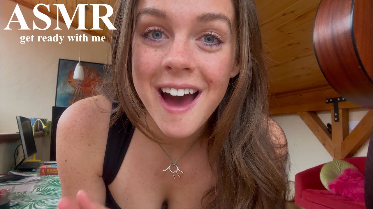 ASMR Get Ready With Me (болтовня, тихая речь)
