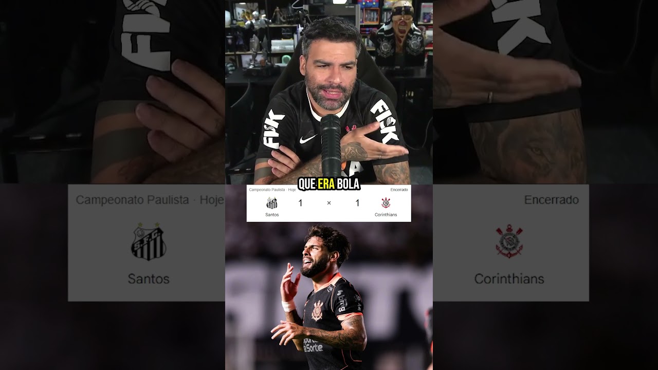 CORINTHIANS JOGA BEM MAS ARBITRAGEM TIRA A VIT&Oacute;RIA