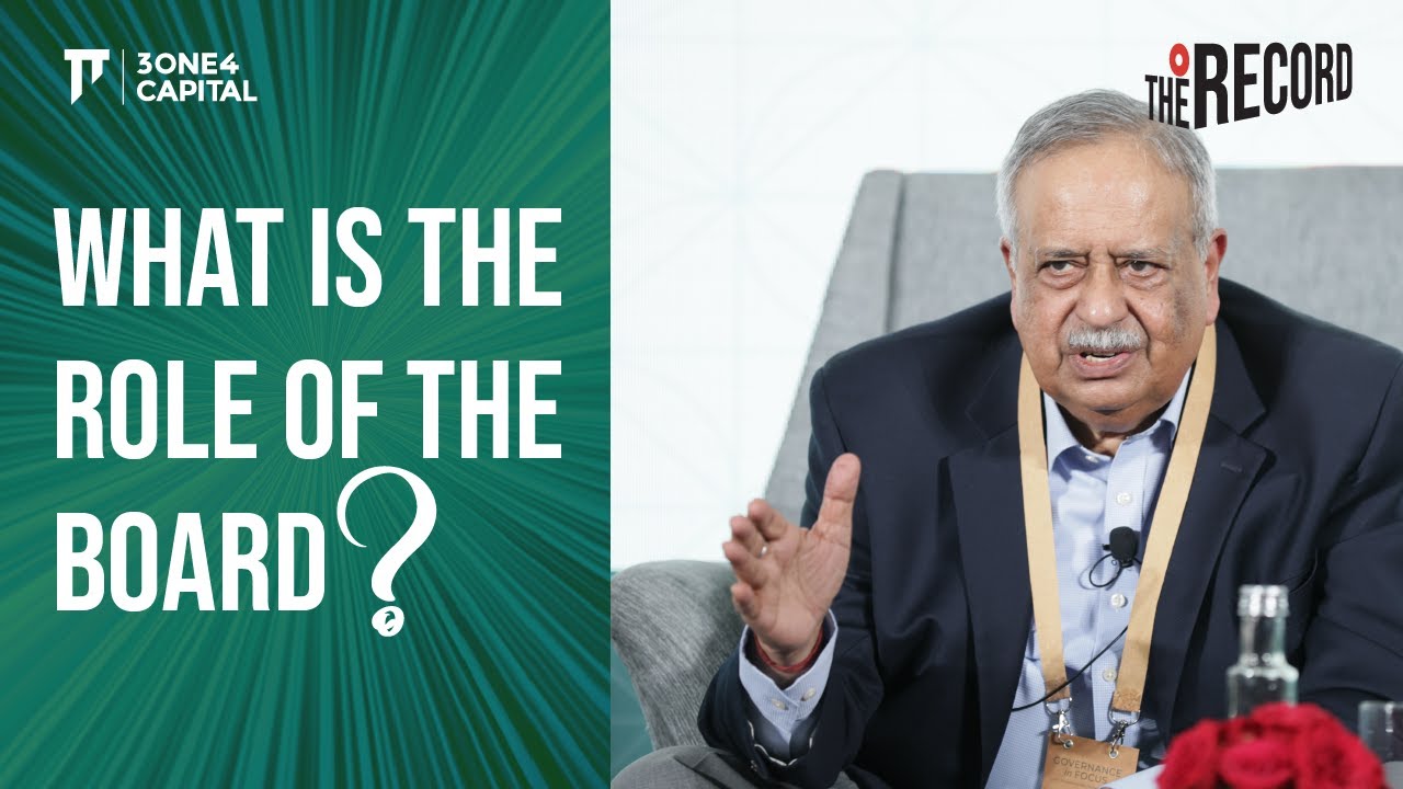 What is the Role of the Board? | M. Damodaran