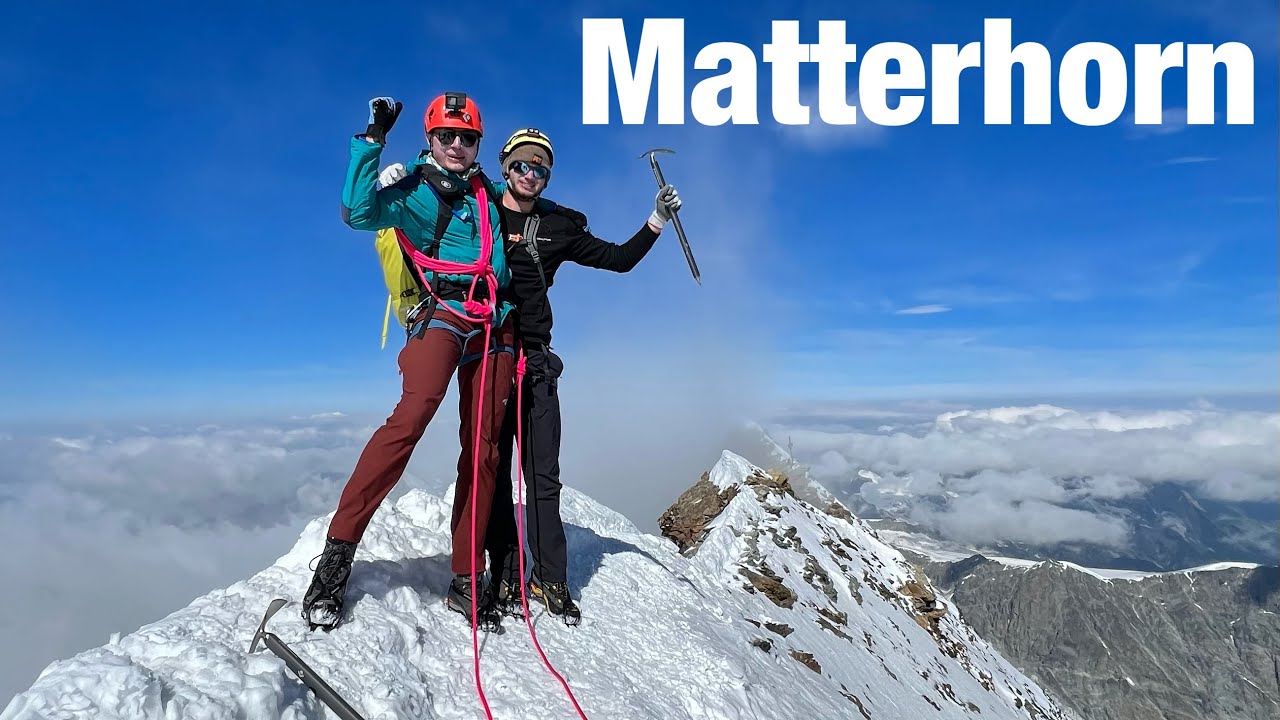 Climbing the Matterhorn // Top of the Swiss Alps Unguided
