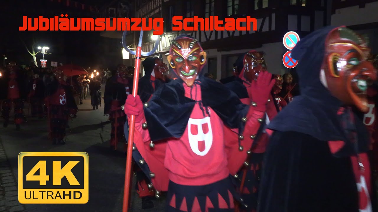 Fasnet, Narrentreffen in Schiltach Jubiläum