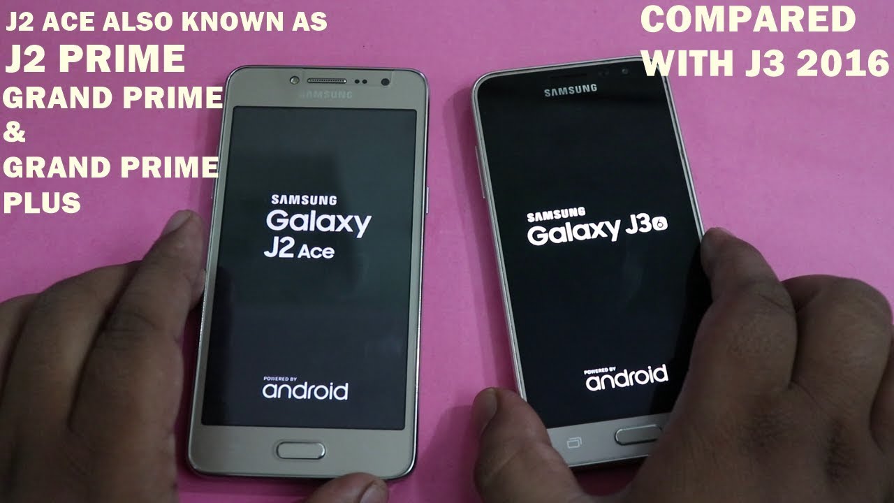 Samsung Galaxy J2 Ace vs Samsung Galaxy J3 2016 Speed Test