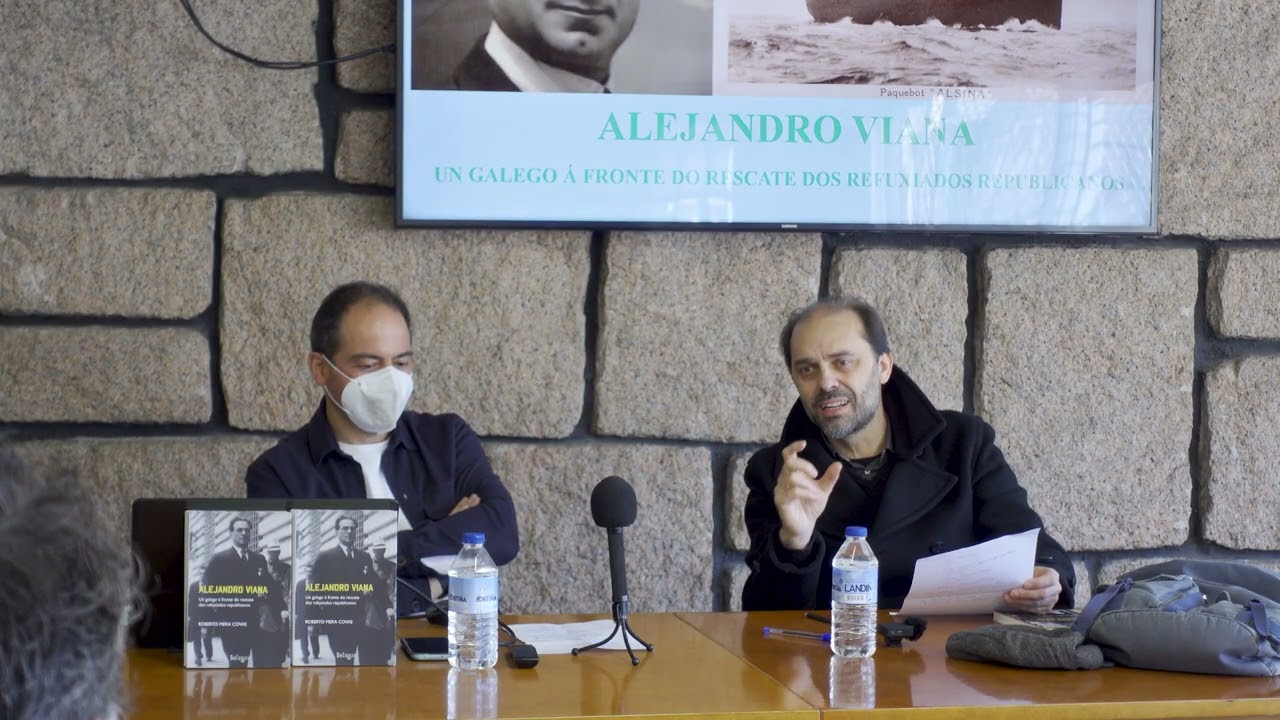 Presentaci&oacute;n do libro Alejandro Viana de Roberto Mera O Porri&ntilde;o 5 2 2022 4K