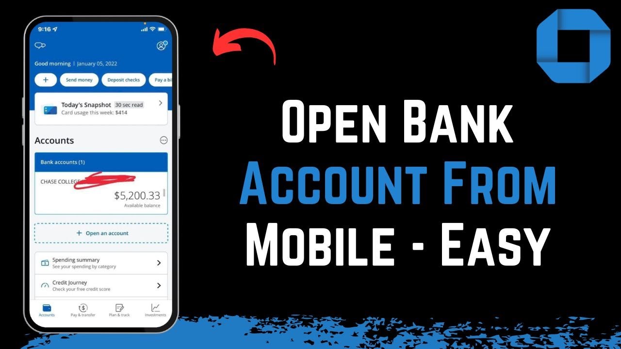 How to Open Chase Bank Account from Mobile !