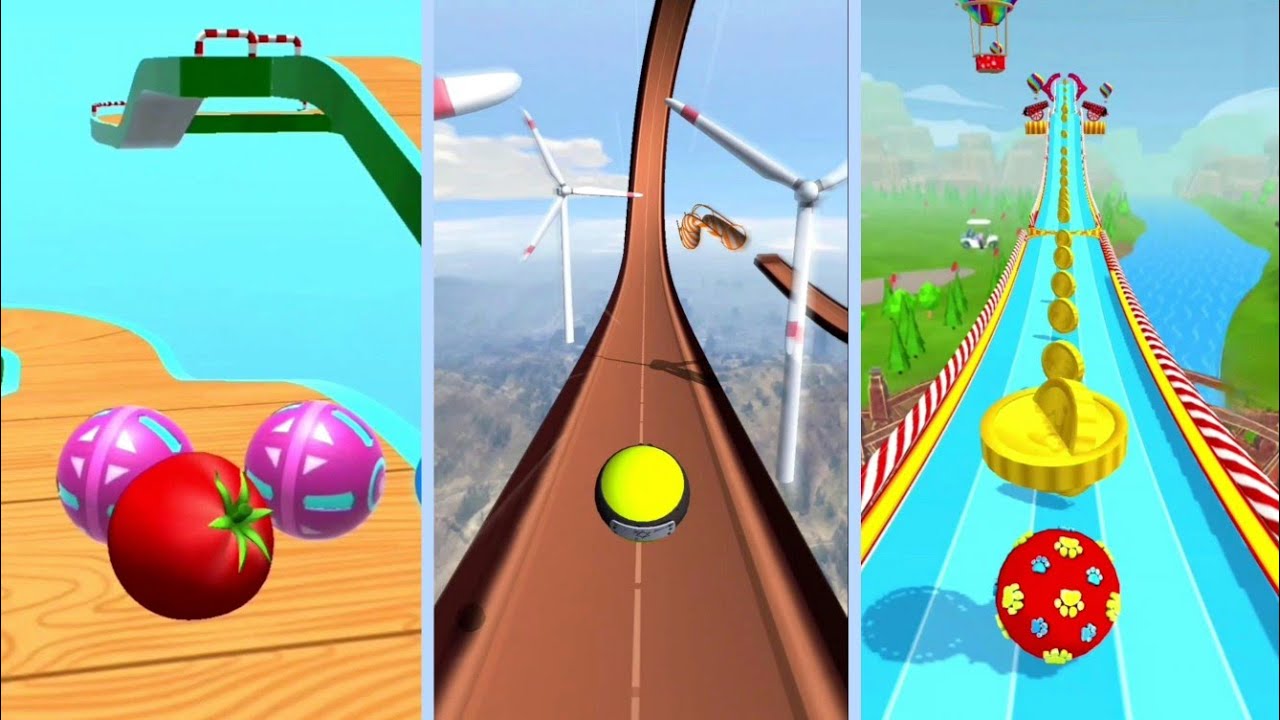 ⚽️Spin Bonus💥  VS Sky Rolling Ball 3D VS Racing Ball Master 3D VS Sky Ball Jump🐳🎳🕹 106