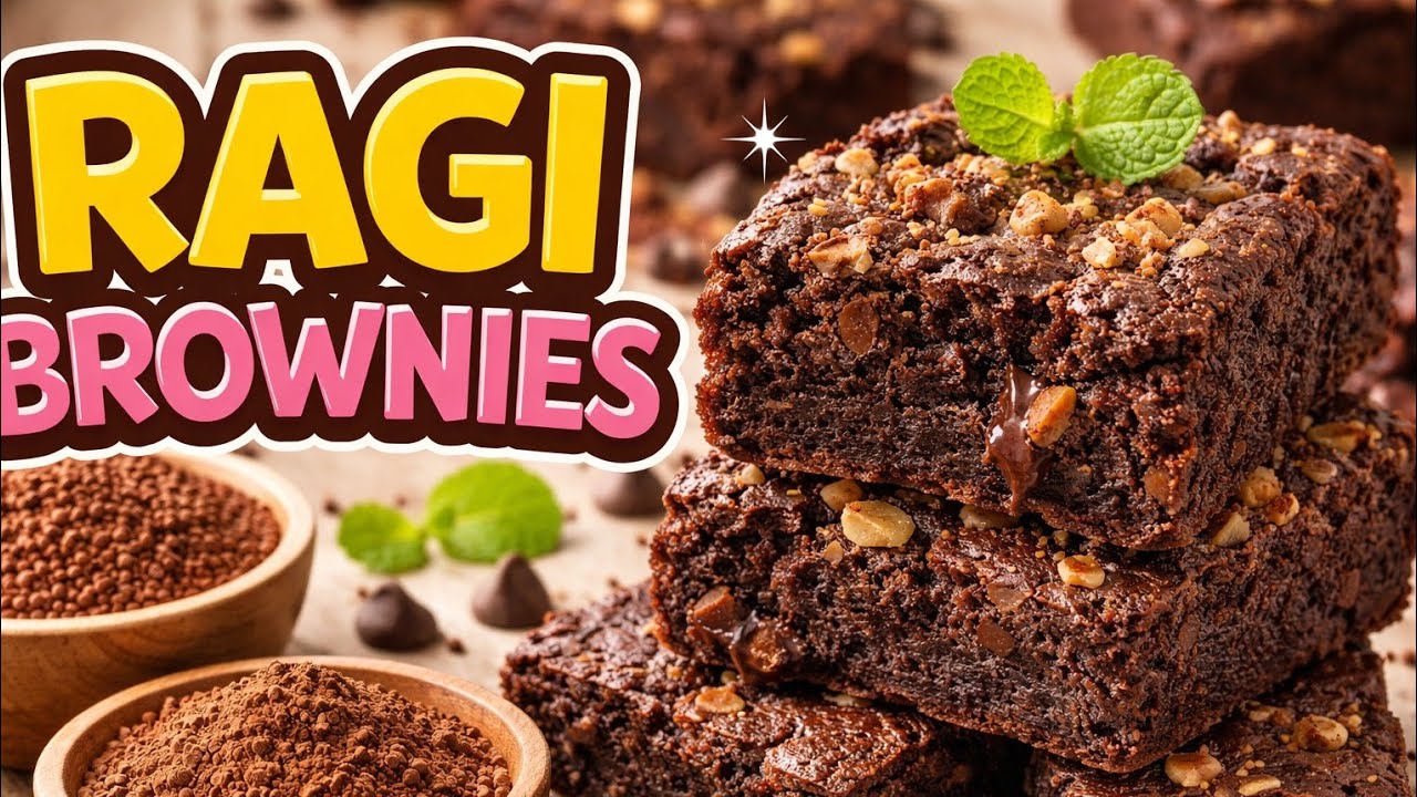 Healthy Ragi brownie || class 69