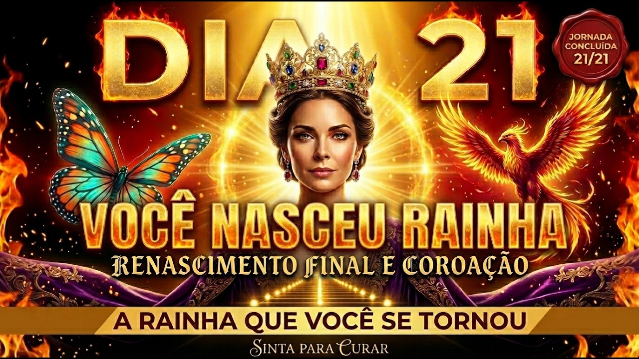21 Dias Depois - VOCÊ MORREU E NASCEU RAINHA | Renascimento Final, Dia 21