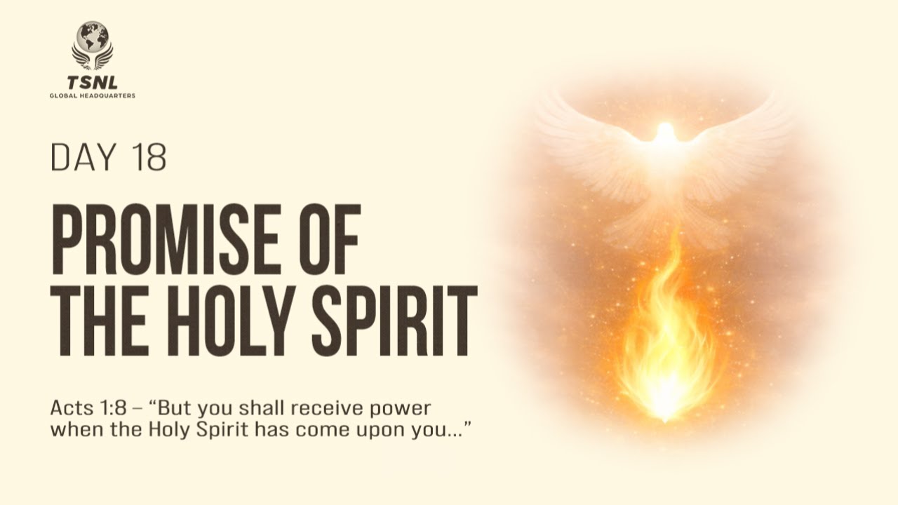 The Promise of The Holy Spirit I Promise Fast Day 18 I Apostle Daniel Adams