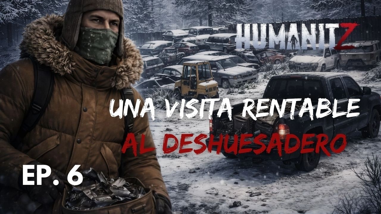 Buscando chatarra y saliendo con coche nuevo | HumanitZ EP. 6