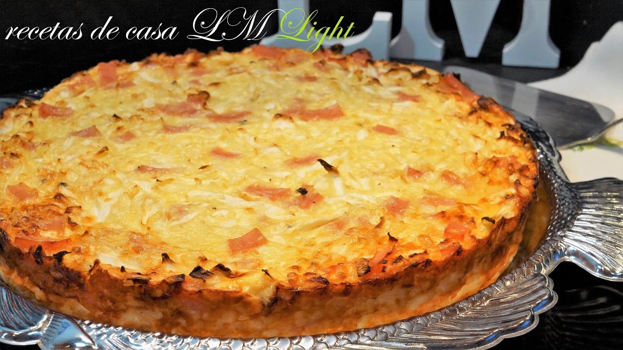 PASTEL DE REPOLLO O COL  RECETA BAJA EN CALORÍAS LIGHT