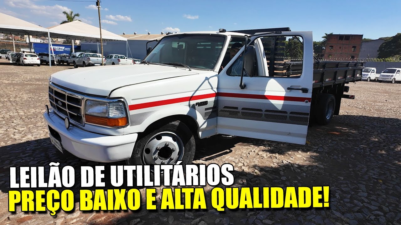 CAMINHONETES NO LEILÃO COM PREÇO BAIXO! - compre antes do dia do leilão!