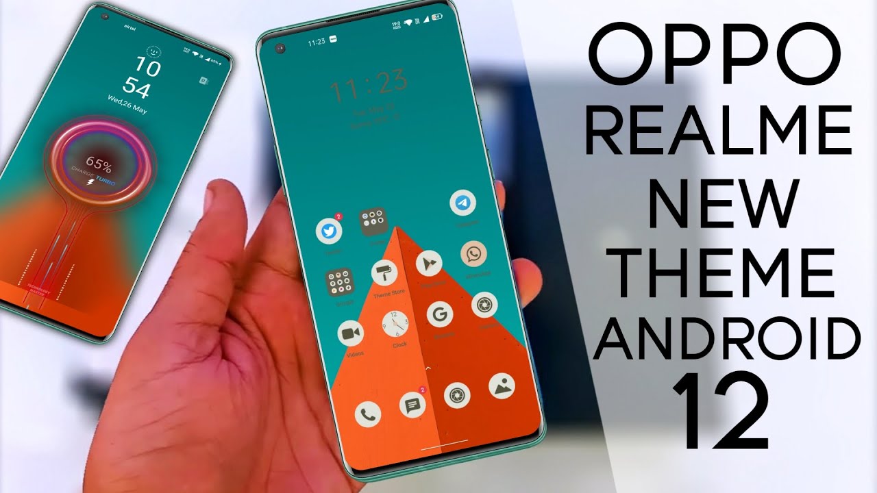 Android 12 Theme For Oppo & Realme ! Oppo Realme Android 12 Theme