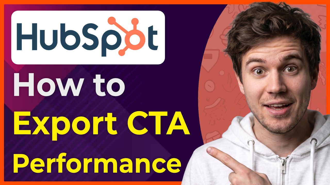 How to Export Cta Performance Data From Hubspot [2026 New UI]
