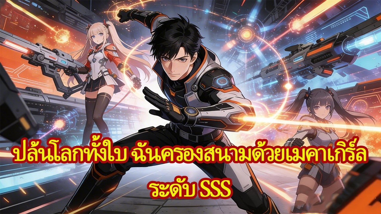 🔥ชายหนุ่มปลุกพลังสองระบบ พร้อมเมคาเกิร์ลระดับ SSS กวาดล้างคู่ต่อสู้ทั้งสนาม! 🤖⚡