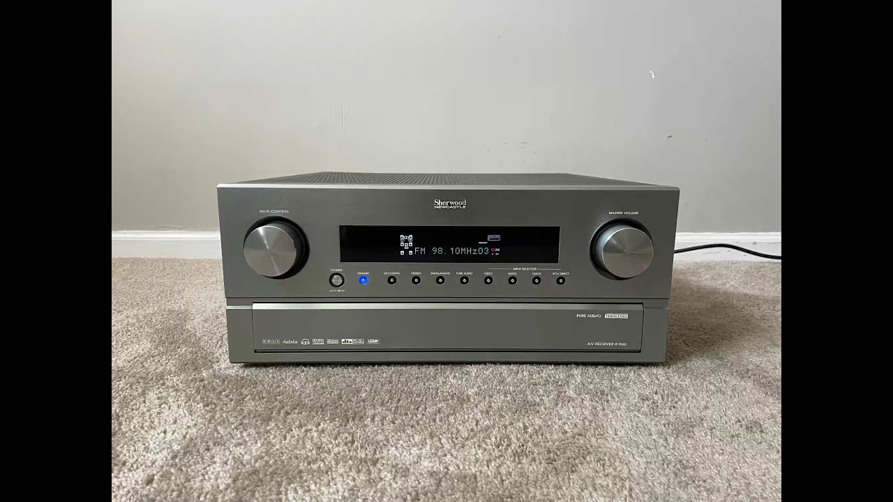 Sherwood Newcastle R-965 7.1 Home Theater Surround Receiver