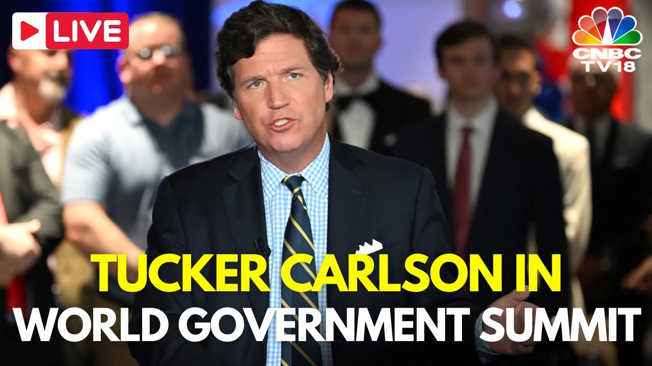 LIVE: Tucker Carlson, Takes Part in World Government Summit at What’s Next for Storytelling? | IN18L