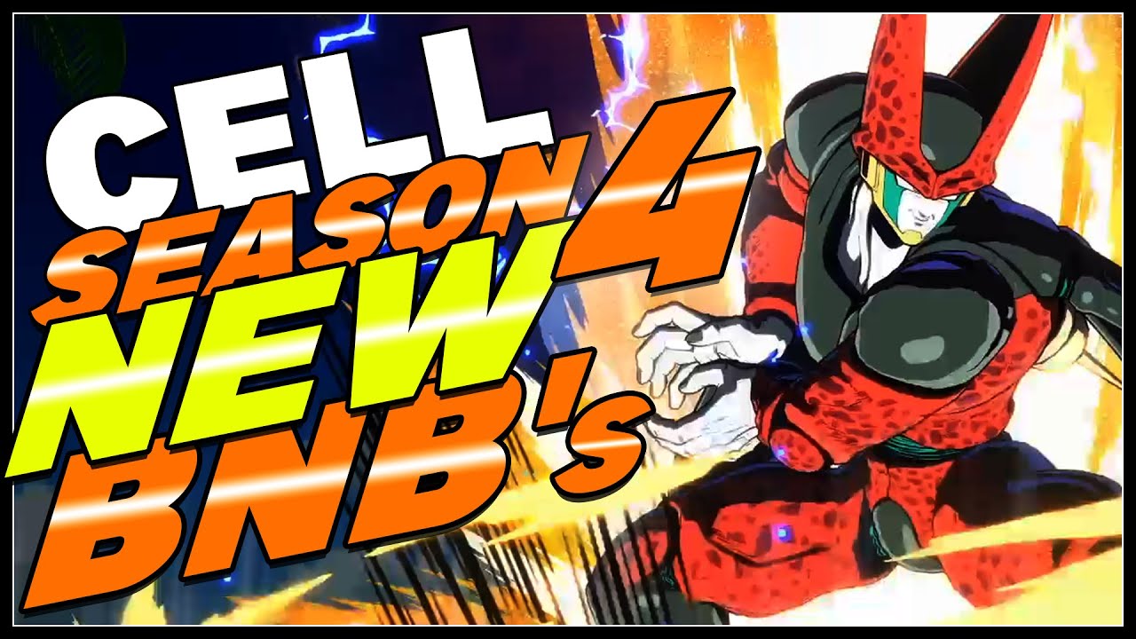 #DBFZ | CELL Season 4 'NEW' Corner BNB's Combos | Dragon Ball FighterZ
