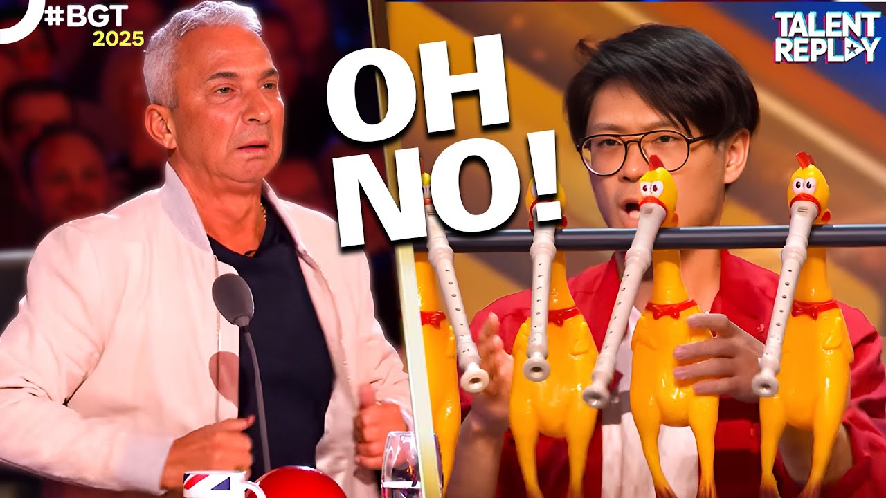 Papi Rocks QUEEN with Rubber CHICKENS on stage! | BGT 2025