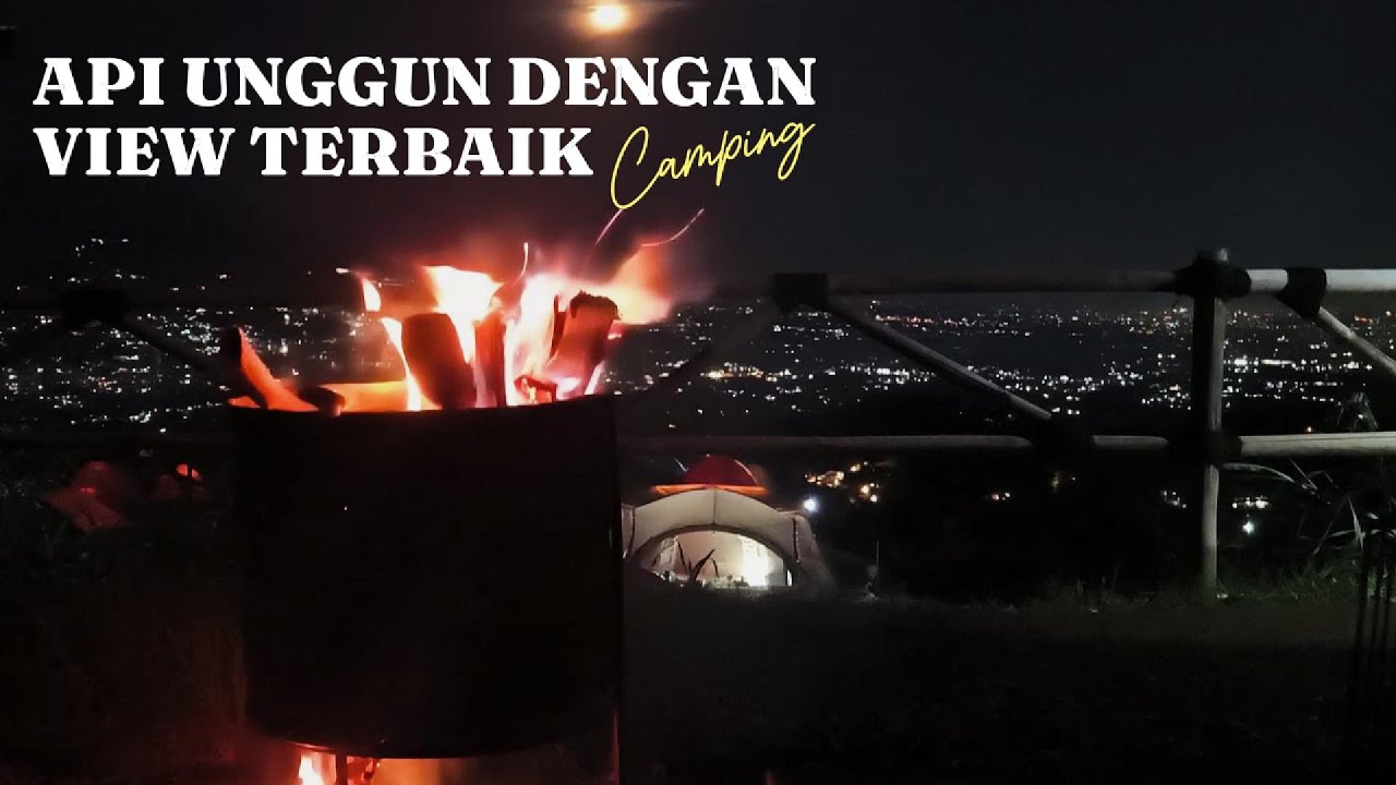 Camping Rame-Rame Api Unggun dengan VIEW TERBAIK | Puncak Halimun Camp | BOGOR | BABEPONTAR