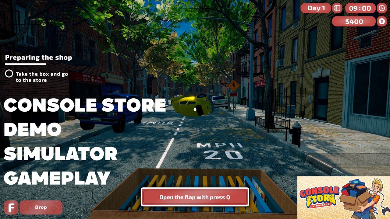 Console Store Demo - Simulator Gameplay
