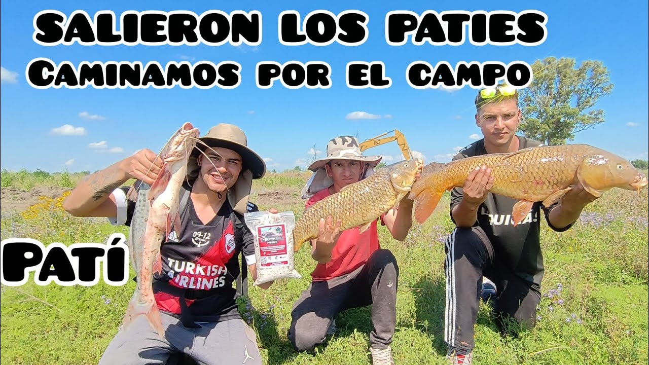 QUERÉS PESCAR PATIES VENI YA A ROQUE PEREZ 