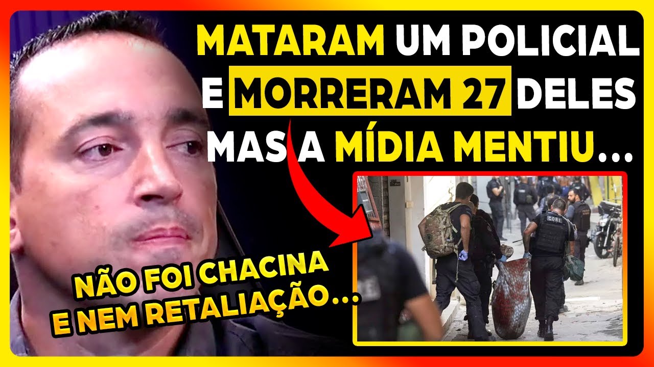 A &ldquo;POL&Ecirc;MICA&rdquo; OPERA&Ccedil;&Atilde;O DO JACAREZINHO: COMANDANTE DA CORE FAZ REVELA&Ccedil;&Atilde;O...