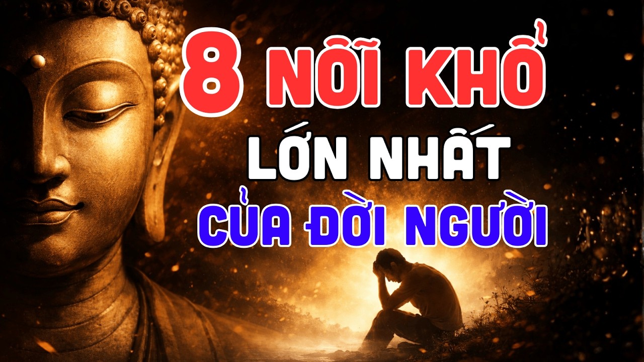 8 Nỗi KHỔ Lớn Nhất Của Đời Người – Đức Phật Đã Nhìn Thấy Từ 2500 Năm Trước| Tu Phật Tại Gia