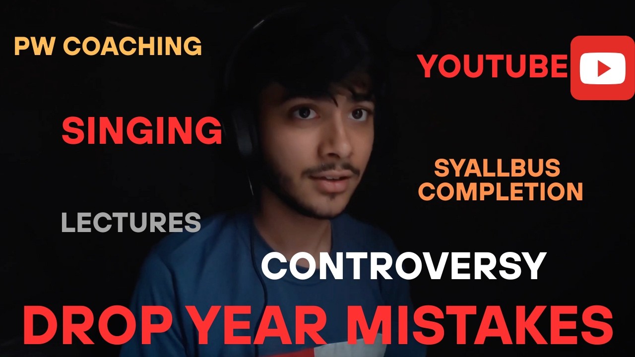 My Drop year mistakes ! Think twice before DROP!@GeekyGrind