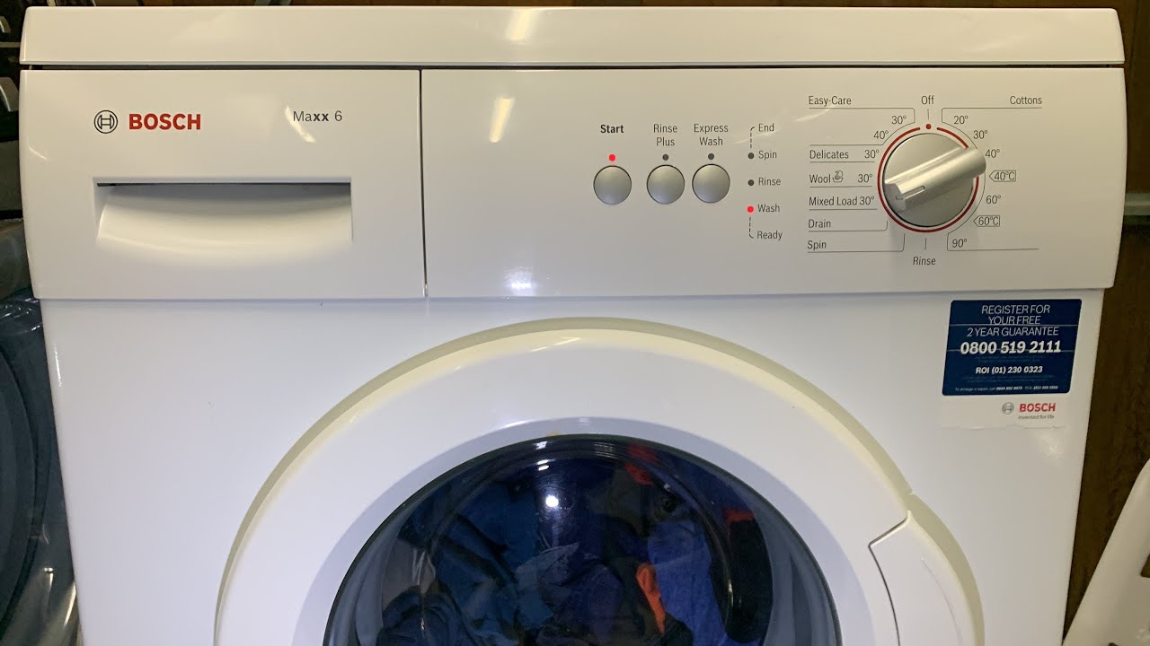 Bosch Maxx 6 WAE24061GB/19 - Mixed Load 30°