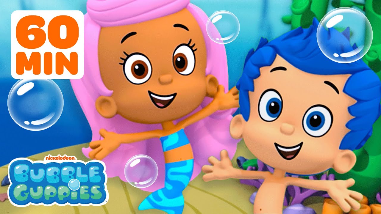 Molly & Gil's Best Friendship Moments for 60 Minutes! | Bubble Guppies