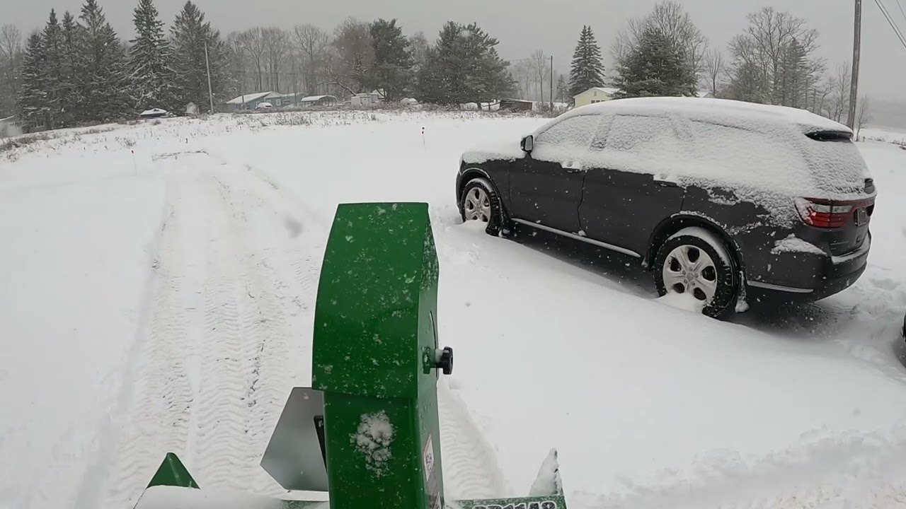 Lost 2023 winter footage clearing snowdrifts.