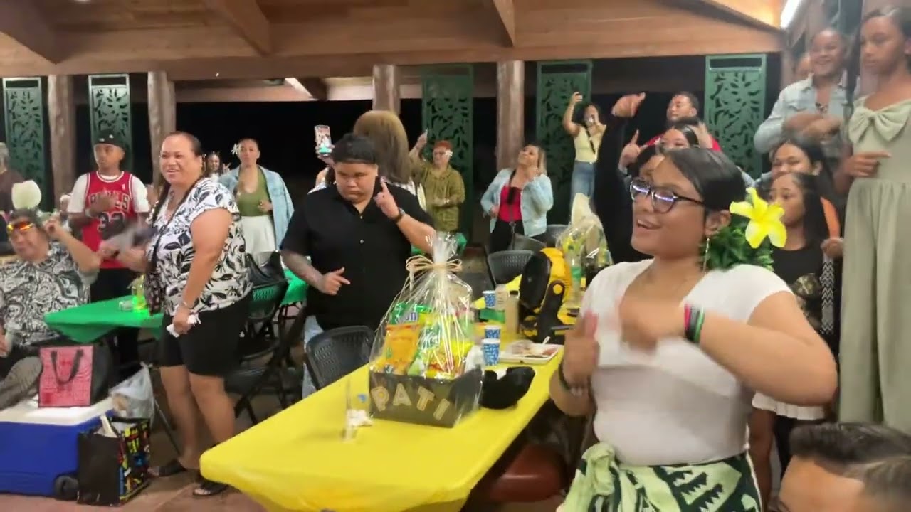 Ice Breaker at Paki’s graduation party