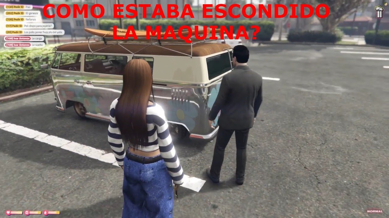 LA REACCION DE OLIVIA ( isawelaa ) AL ENTERARSE QUE NEXXUZ ESTABA ESCONDIDO EN EL CARRO