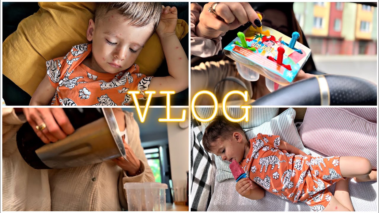 Kostek ma ospę 🐞+ robimy domowe lody 🍦 VLOG