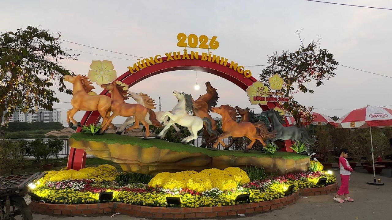 Khám phá Chợ hoa Xuân Bình Điền 2026
