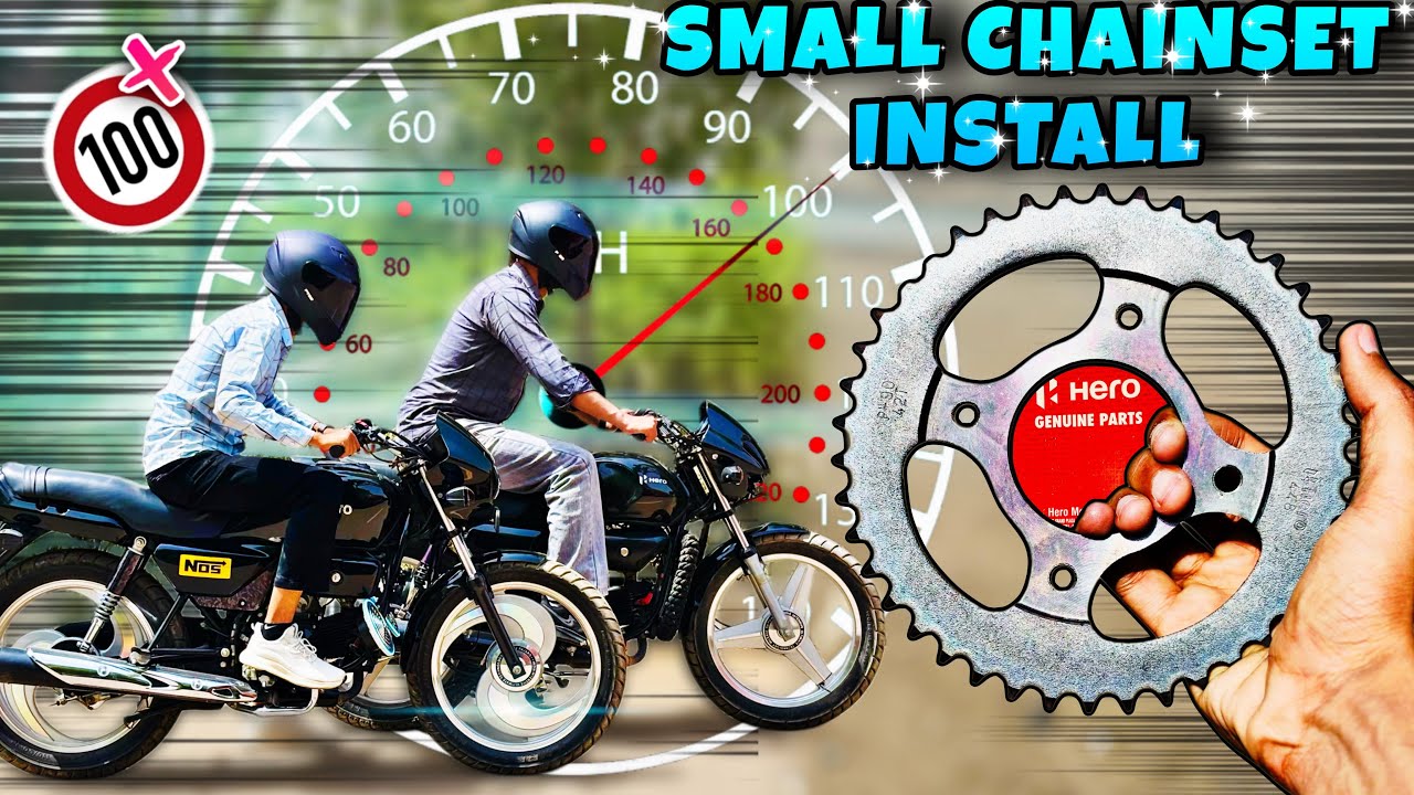 🔥Splendor Modified🚨|⚜️Splendor Chain Set Change✅|💯Splendor Vs Hf Deluxe Drag Race🤩| Splendor Winner😂