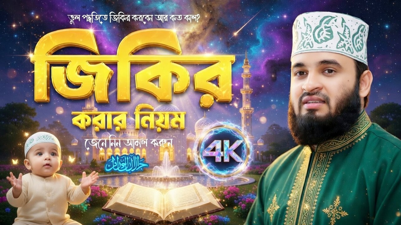 সর্বশ্রেষ্ঠ জিকির কোনটি? জিকির করার নিয়ম | Mizanur Rahman Azhari Waz 2025 | Jikir Kivabe Korbo