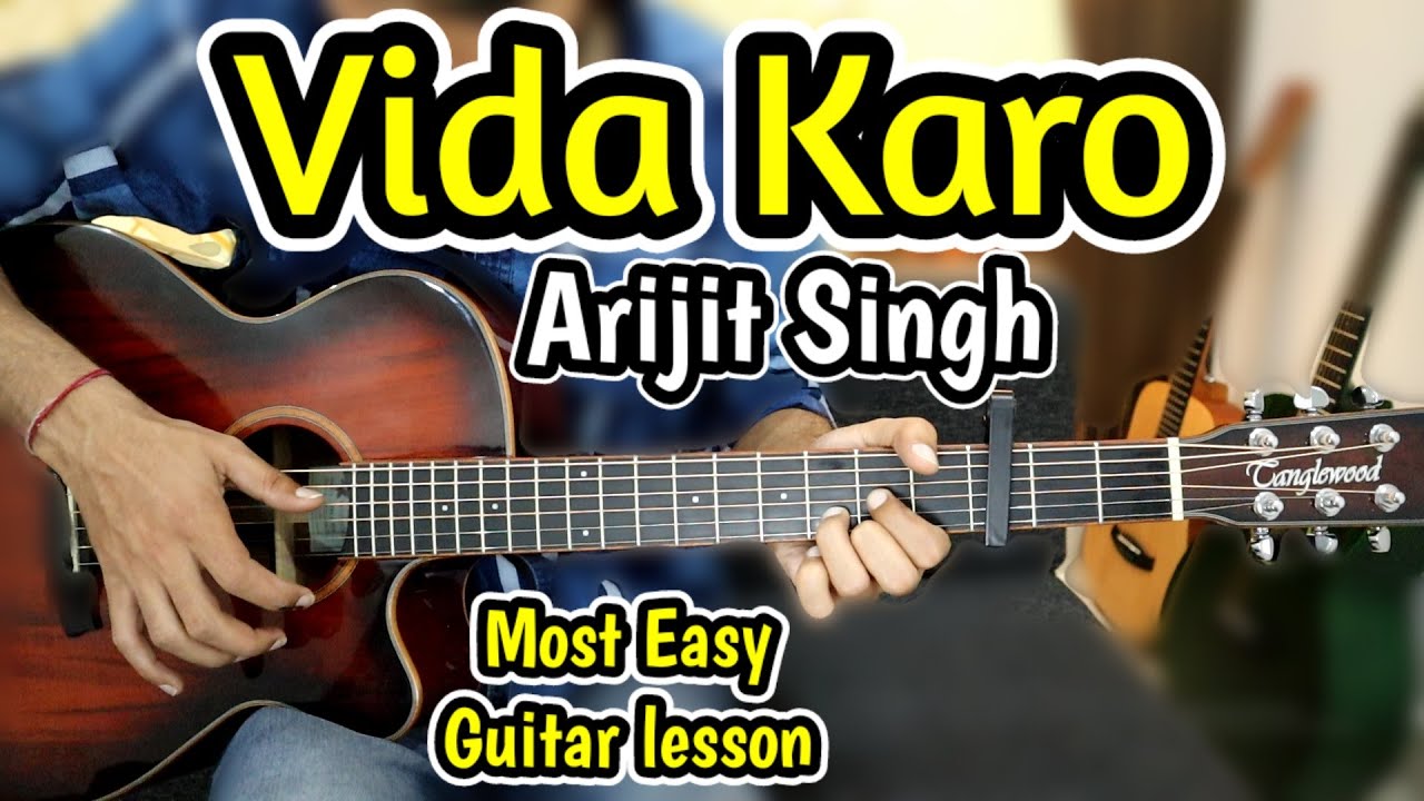 Vida Karo - Arijit Singh - Chamkila - Most Easy Guitar Lesson Chords Cover Strumming