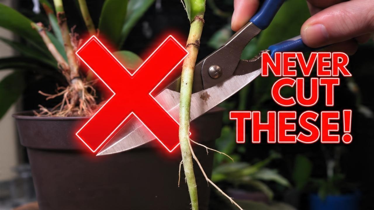 STOP Cutting Orchid Aerial Roots! (The #1 Mistake Beginners Make)