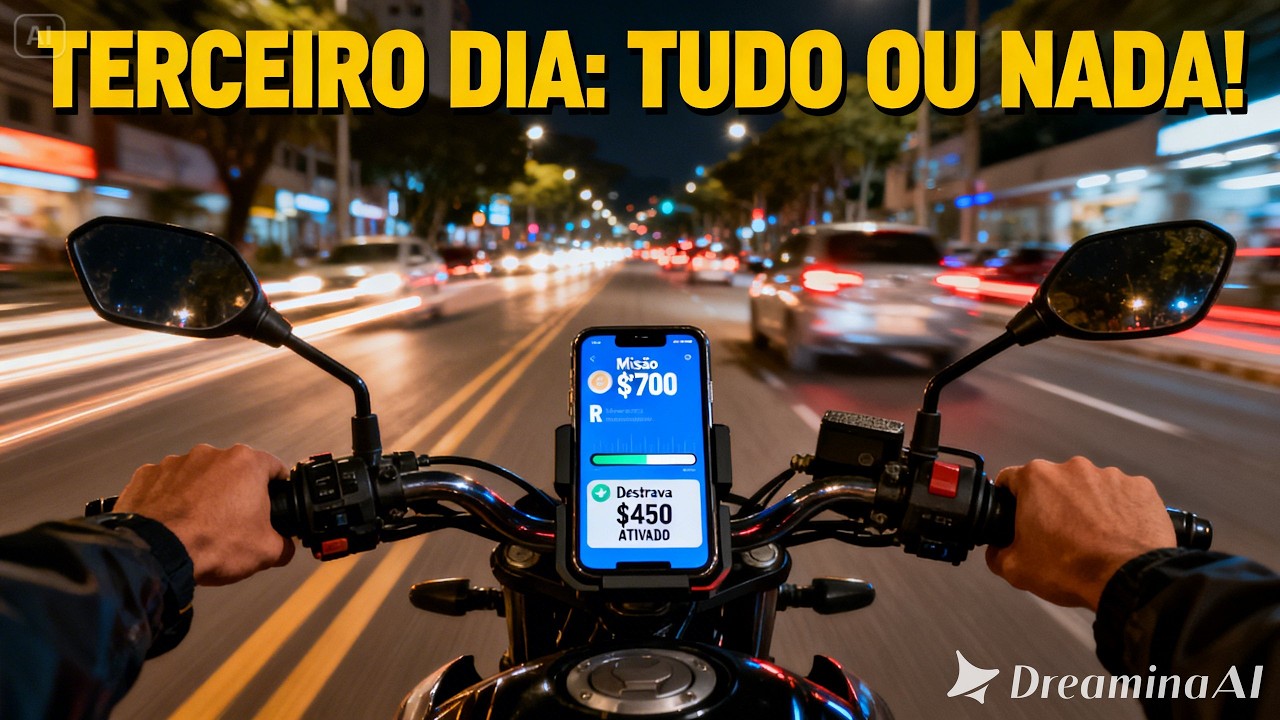 TERCEIRO DIA DA MISSÃO IFOOD DE 700 REAIS COM DESTRAVA DE 450 REAIS - É TUDO OU NADA