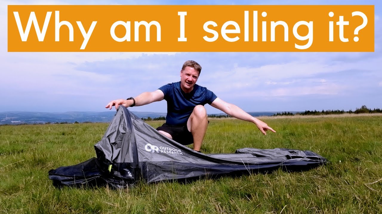 Why am I selling my Outdoor Research Helium Bivvy?