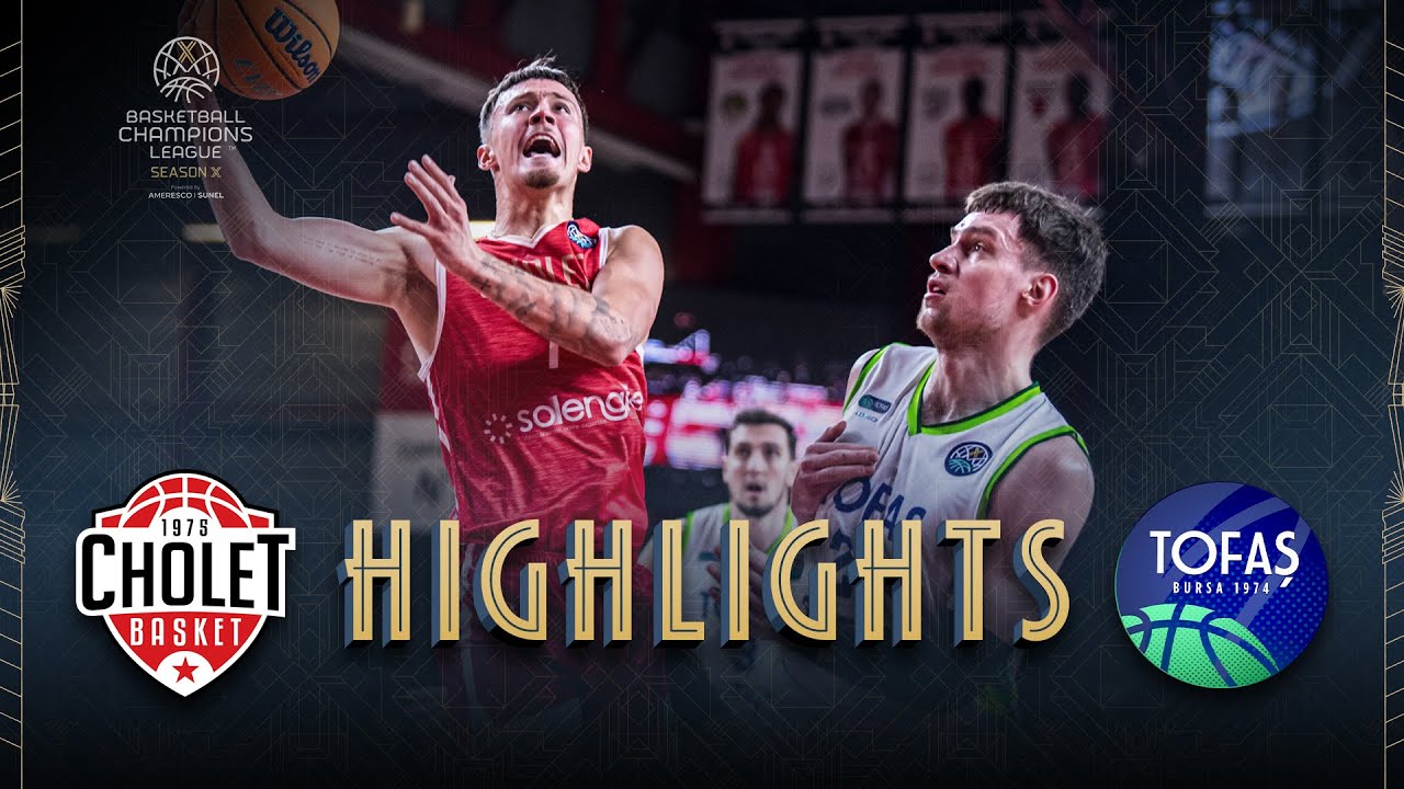 Cholet Basket v Tofas Bursa | Play-Ins Highlights | #BasketballCL 2025-26