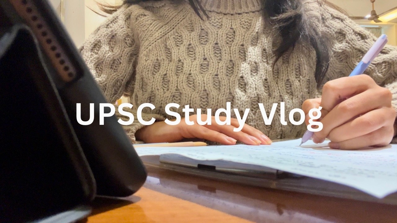 Видеоблог об подготовке к экзамену UPSC | Социология (факультативный предмет) | Продуктивные учеб...