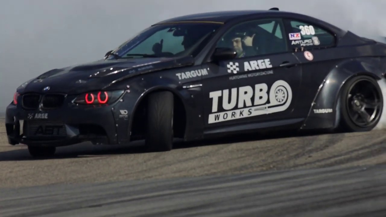 Drift BMW E92 m50b30tu Turbo + nitro  650HP 790Nm Arturo 