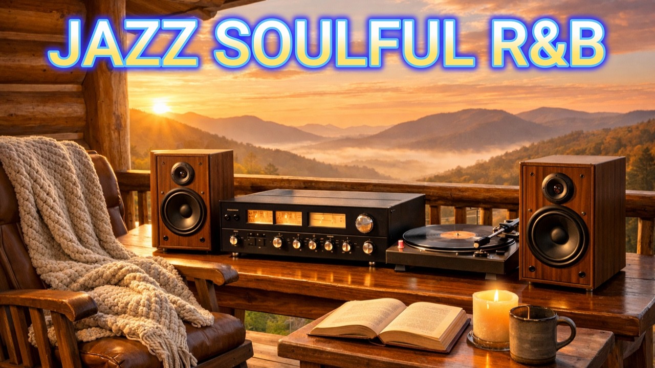 Smooth Jazz x Soul R&B 90s – Calm Vintage Grooves for Work & Reading