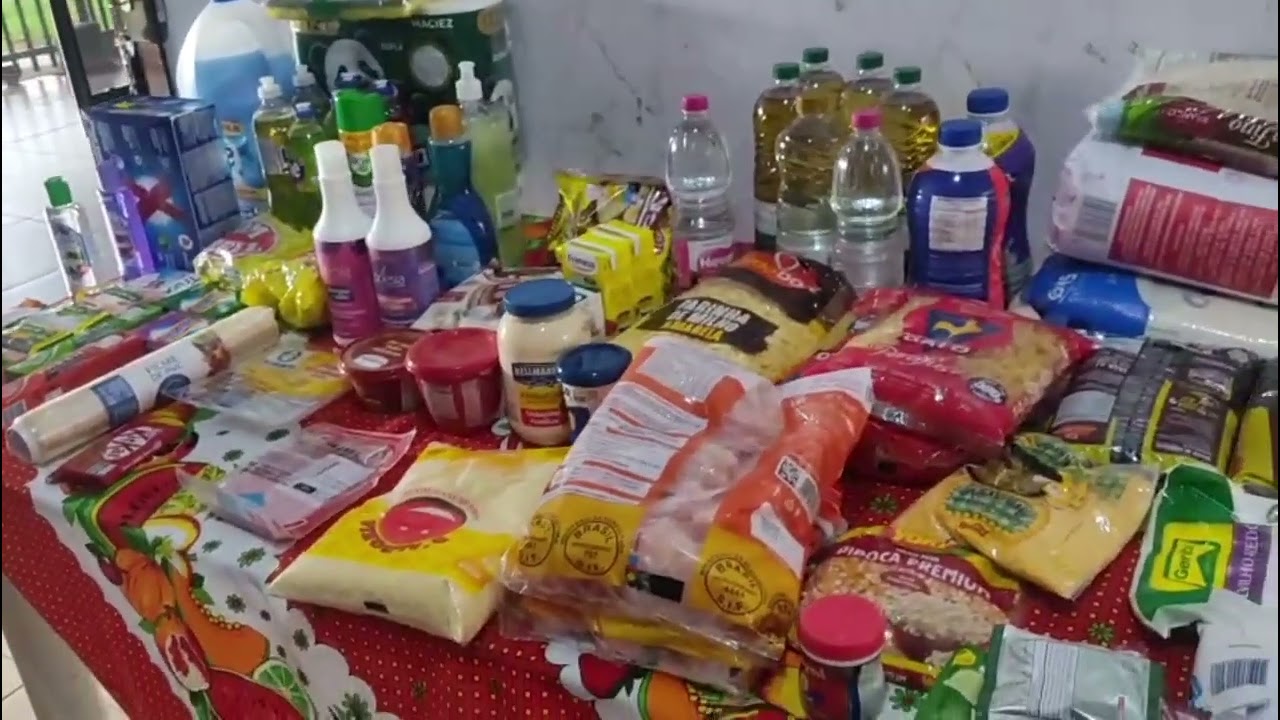 Dia de fazer a compra do mês!