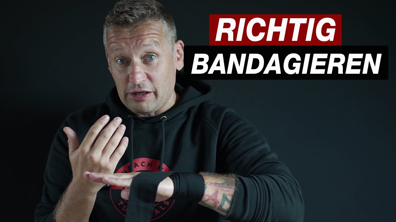 Bandagen richtig wickeln für MMA und Boxen!  Wie und Warum!