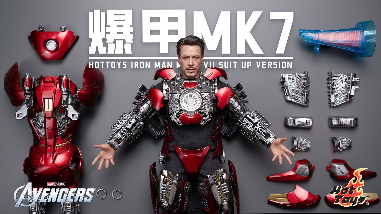 【首發測評+操作介紹】蹦極裝甲真刺激！HotToys 爆甲MK7 特別版 開箱測評