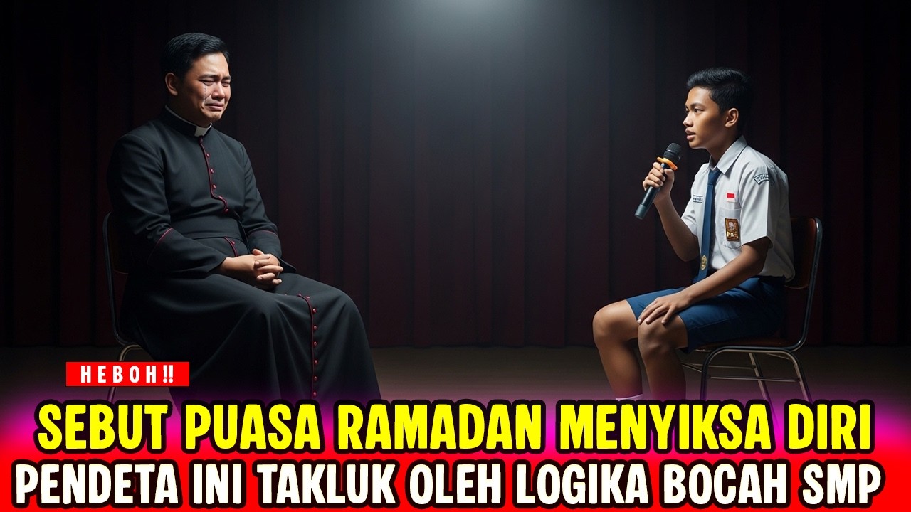 HEBOH ‼️ SEBUT PUASA RAMADHAN MENYIKSA DIRI, PENDETA INI TAK BERKUTIK DENGAN ARGUMEN BOCAH SMP ISLAM
