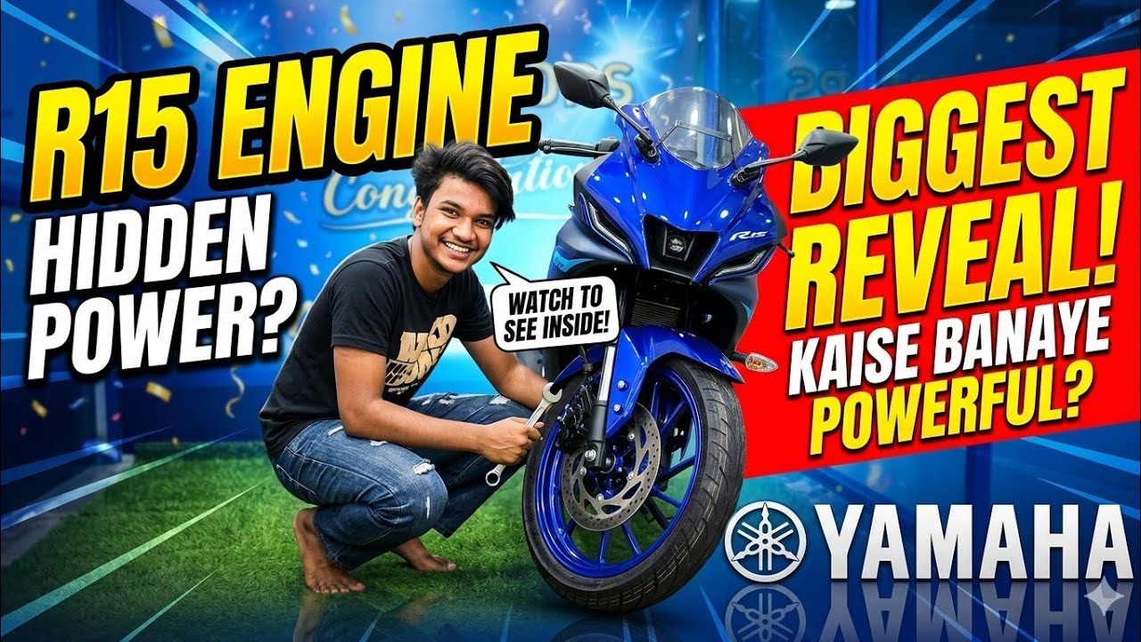 😱20,000😱ka nuksan ho 😱gaya 😱 r15v3 byke ka 